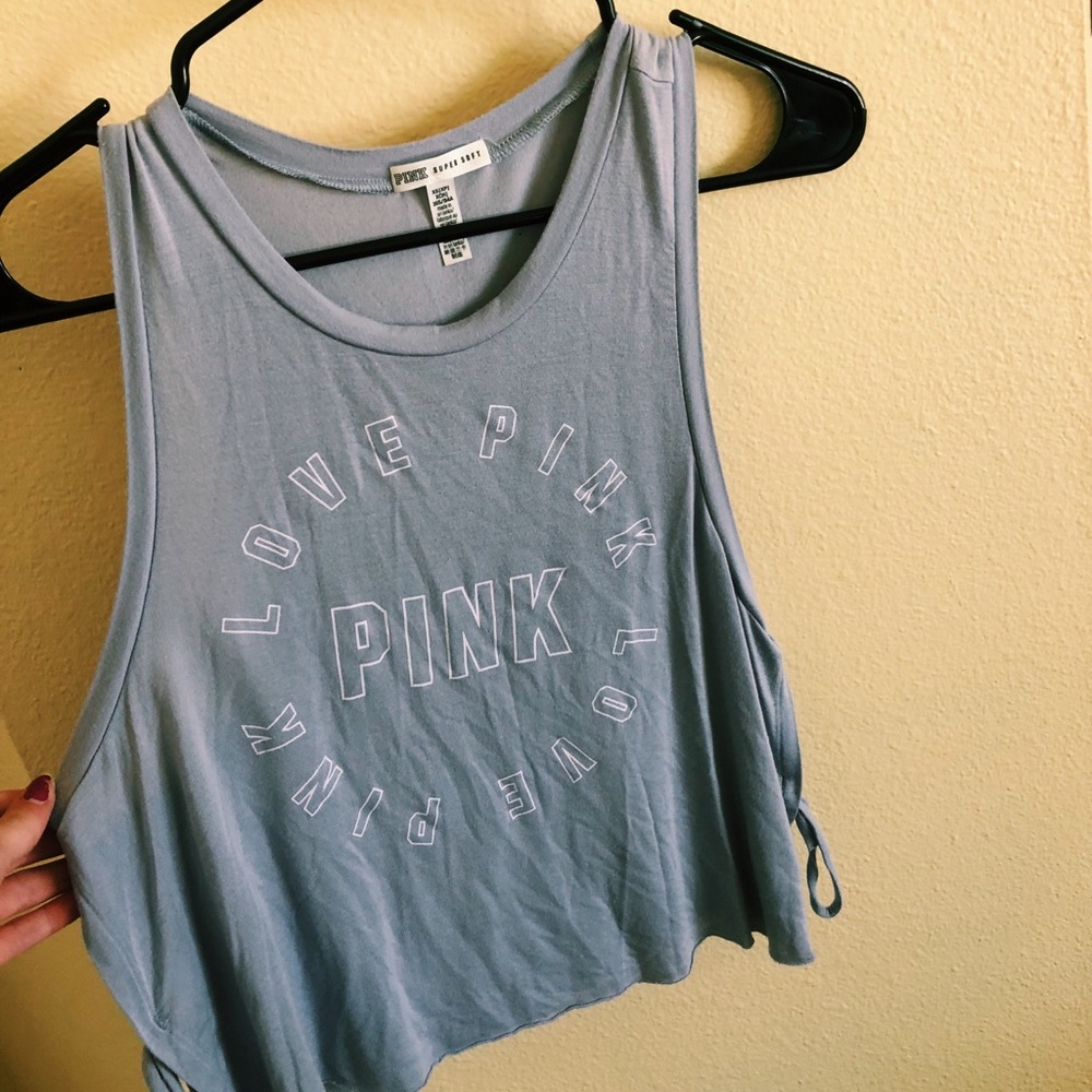PINK side tie tank